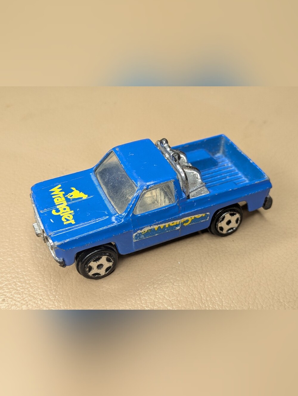 Vintage ERTL blue Wrangler Pickup Truck